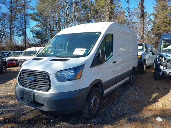 2017 Ford Transit with VIN 1FTBW9CG1HKB18868, listed as a IAAI auction lot 41616600 with 59,831 mi miles. Bid and sale history available at carsss.com. Image 16.