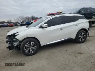 2019 Nissan Murano Platinum z VIN 5N1AZ2MS2KN107084, wystawiony jako Copart lot #51084015 z przebiegiem 87 287 mil mil oraz Szkoda całkowita • Salvage title. Historia ofert i sprzedaży dostępna na DreamBid. Obrazek 1.