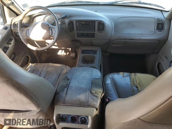 2001 Ford Expedition Eddie Bauer with VIN 1FMRU17W91LA72998, listed as a Copart auction lot 80947794 with Not provided miles and Salvage title. Bid and sale history available at DreamBid. Image 8.