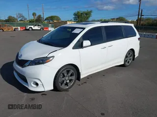 2017 Toyota Sienna SE with VIN 5TDXZ3DC6HS899952, listed as a IAAI auction lot 42444074 with 42,951 mi miles and . Bid and sale history available at DreamBid. Image 17.