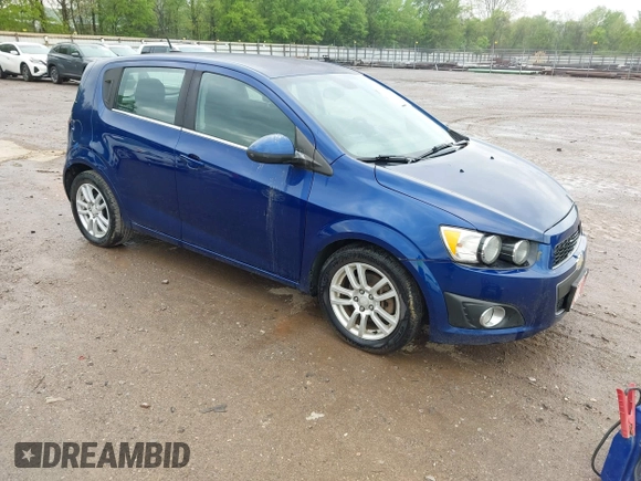 2013 Chevrolet Sonic LT with VIN 1G1JC6SH0D4196613, listed as a IAAI auction lot 42032791 with 175,316 mi miles. Bid and sale history available at carsss.com. Image 1.