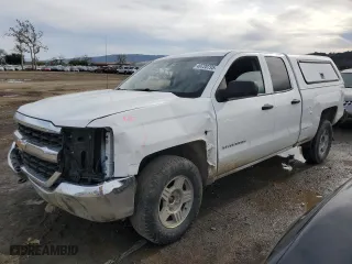 2018 Chevrolet Silverado 1500 Work Truck with VIN 1GCVKNEC7JZ217896, listed as a Copart auction lot 49720795 with 120,632 mi miles and Salvage Title. Bid and sale history available at carsss.com. Image 1.