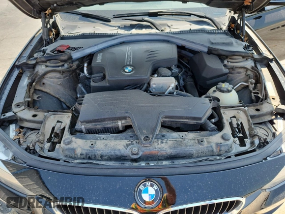 2014 BMW 3 Series 320i xDrive with VIN WBA3C3G5XENS71856, listed as a Copart auction lot 58265805 with 122,478 mi miles and Salvage title. Bid and sale history available at DreamBid. Image 11.