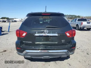 2018 Nissan Pathfinder S with VIN 5N1DR2MM2JC660679, listed as a Copart auction lot 50611145 with 103,047 mi miles and Salvage title. Bid and sale history available at DreamBid. Image 6.