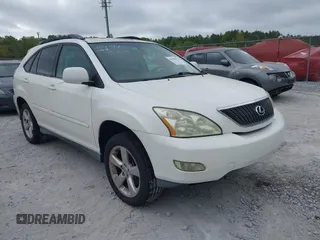 2007 Lexus RX 350 with VIN 2T2GK31U87C005244, listed as a IAAI auction lot 41959572 with 156,435 mi miles. Bid and sale history available at carsss.com. Image 1.
