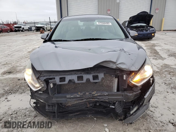 2018 Hyundai Sonata SEL with VIN 5NPE34AF8JH645913, listed as a Copart auction lot 47558495 with 155,853 mi miles and Salvage Title. Bid and sale history available at DreamBid. Image 5.