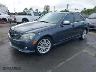 2008 Mercedes-Benz C-Class 3.0L Sport with VIN WDDGF54X18F015901, listed as a IAAI auction lot 41970758 with 157,177 mi miles. Bid and sale history available at carsss.com. Image 2.