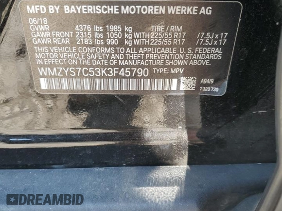 2019 MINI Countryman Cooper with VIN WMZYS7C53K3F45790, listed as a Copart auction lot 70403734 with 51,196 mi miles and Salvage Title. Bid and sale history available at carsss.com. Image 15.