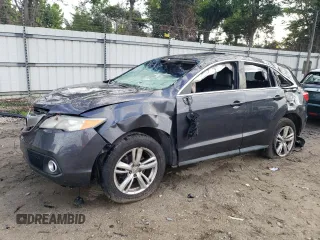 2013 Acura RDX Technology with VIN 5J8TB3H5XDL014700, listed as a Copart auction lot 63602985 with 214,366 mi miles and Salvage title. Bid and sale history available at DreamBid. Image 1.