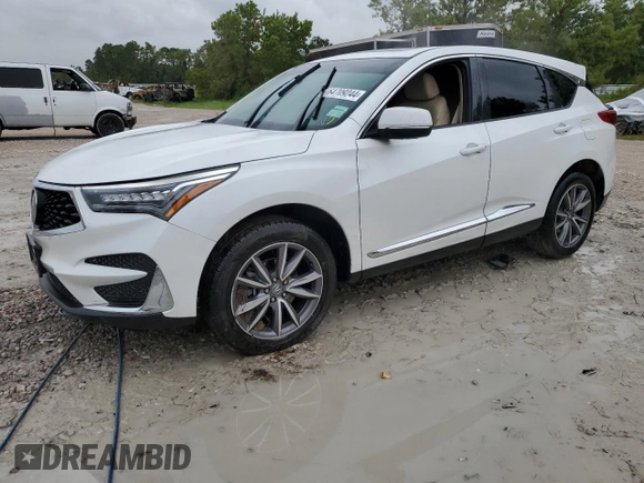 2021 Acura RDX w/Technology Package with VIN 5J8TC1H58ML014759, listed as a Copart auction lot 64709244 with Not Provided miles and Non Repairable. Bid and sale history available at carsss.com. Image 1.