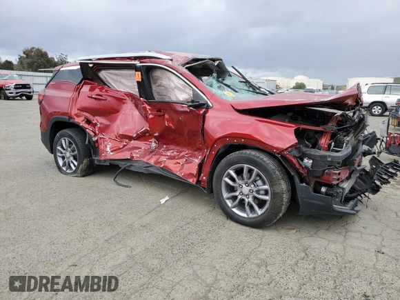 2022 GMC Terrain SLT with VIN 3GKALPEV1NL167801, listed as a Copart auction lot 48782995 with 17,944 mi miles and Salvage Title. Bid and sale history available at carsss.com. Image 4.