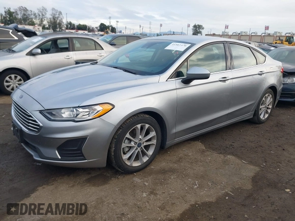 2020 Ford Fusion SE with VIN 3FA6P0LU4LR254714, listed as a IAAI auction lot 41507370 with 40,860 mi miles and . Bid and sale history available at carsss.com. Image 17.