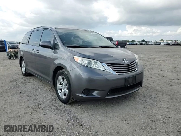 2017 Toyota Sienna LE Auto Access Seat with VIN 5TDKZ3DC5HS885101, listed as a Copart auction lot 59471975 with 117,696 mi miles and Salvage title. Bid and sale history available at DreamBid. Image 14.