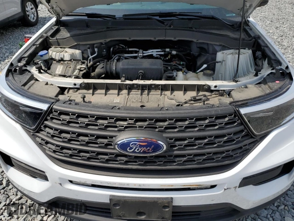 2020 Ford Explorer with VIN 1FMSK8BH3LGC01631, listed as a Copart auction lot 54668005 with 22,047 mi miles and Salvage title. Bid and sale history available at DreamBid. Image 12.