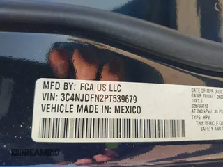 2023 Jeep Compass Latitude Lux с VIN 3C4NJDFN2PT539679, выставлен на аукционе IAAI как лот 41877754 с пробегом 40 895 миль миль и . История ставок и продаж доступна на DreamBid. Изображение 9.