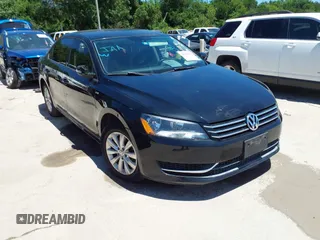 2015 Volkswagen Passat Wolfsburg Edition with VIN 1VWAT7A30FC061124, listed as a IAAI auction lot 42300036 with 104,612 mi miles and . Bid and sale history available at DreamBid. Image 1.