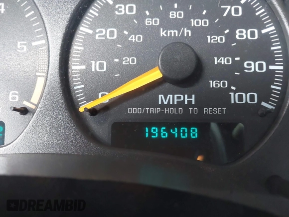 2000 Chevrolet S-10 LS with VIN 1GCCS19WXY8242120, listed as a IAAI auction lot 41675109 with 196,408 mi miles. Bid and sale history available at carsss.com. Image 7.