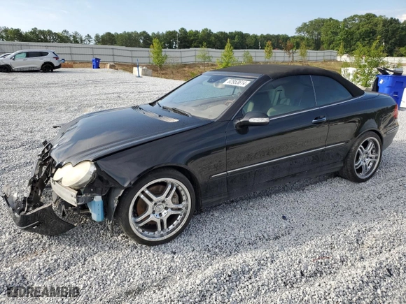 2009 Mercedes-Benz CLK-Class 3.5L with VIN WDBTK56F29T105066, listed as a Copart auction lot 46081115 with 150,934 mi miles and Non Repairable. Bid and sale history available at carsss.com. Image 1.