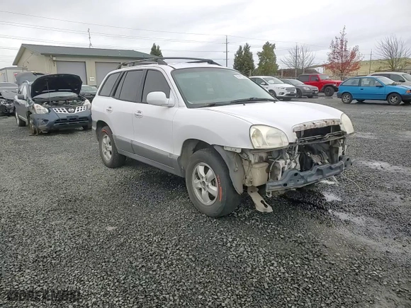 2006 Hyundai Santa Fe GLS with VIN KM8SC13E16U107469, listed as a Copart auction lot 81413354 with 151,763 mi miles and Salvage Title. Bid and sale history available at carsss.com. Image 12.