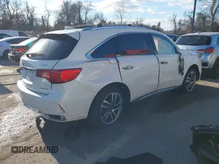 2018 Acura MDX Sport Hybrid w/Advance Pkg with VIN 5J8YD7H78JL000864, listed as a IAAI auction lot 41018072 with 150,815 mi miles. Bid and sale history available at carsss.com. Image 4.