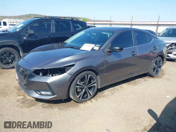 2021 Nissan Sentra SR with VIN 3N1AB8DV7MY288973, listed as a IAAI auction lot 41918925 with 33,174 mi miles and . Bid and sale history available at DreamBid. Image 2.