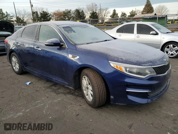 2018 Kia Optima LX with VIN 5XXGT4L34JG226240, listed as a Copart auction lot 85562164 with 118,278 mi miles and Non Repairable. Bid and sale history available at carsss.com. Image 4.