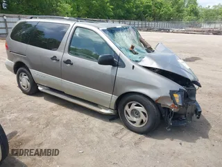 1998 Toyota Sienna LE z VIN 4T3ZF13C1WU025575, wystawiony jako IAAI lot #42181863 z przebiegiem Nie podano mil oraz . Historia ofert i sprzedaży dostępna na DreamBid. Obrazek 1.