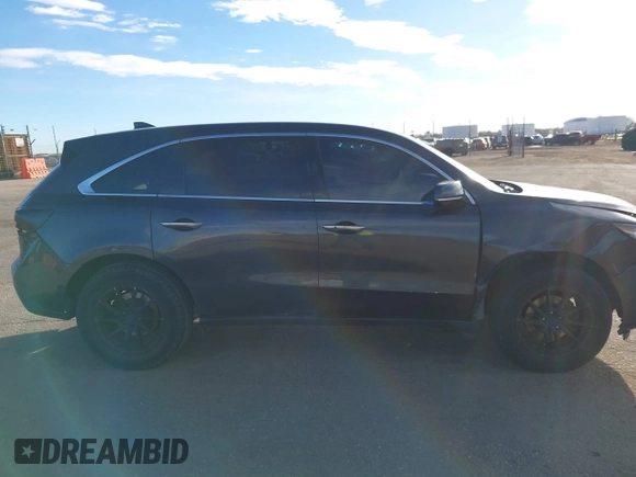 2014 Acura MDX with VIN 5FRYD3H28EB020910, listed as a IAAI auction lot 41035233 with 1 mi miles. Bid and sale history available at carsss.com. Image 13.
