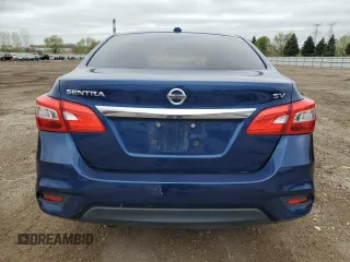 2018 Nissan Sentra SV z VIN 3N1AB7AP0JL624469, wystawiony jako Copart lot #55520425 z przebiegiem 54 779 mil mil oraz Szkoda całkowita • Salvage title. Historia ofert i sprzedaży dostępna na DreamBid. Obrazek 6.