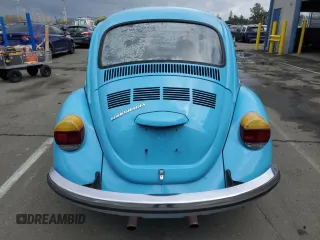 1973 Volkswagen Beetle with VIN 1332519606, listed as a Copart auction lot 50725285 with 45,149 mi miles and Salvage Title. Bid and sale history available at DreamBid. Image 6.
