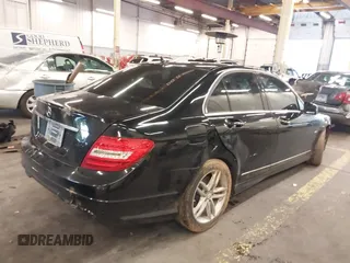 2012 Mercedes-Benz C-Class C 250 Sport with VIN WDDGF4HB7CA623260, listed as a IAAI auction lot 40928790 with 1 mi miles. Bid and sale history available at carsss.com. Image 4.