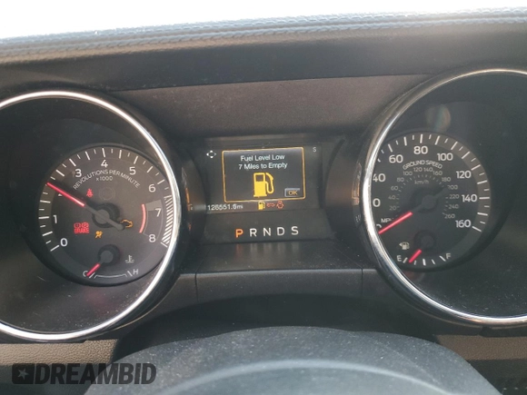 2016 Ford Mustang V6 with VIN 1FA6P8AM9G5229110, listed as a Copart auction lot 43180685 with 126,551 mi miles and Salvage Title. Bid and sale history available at carsss.com. Image 9.