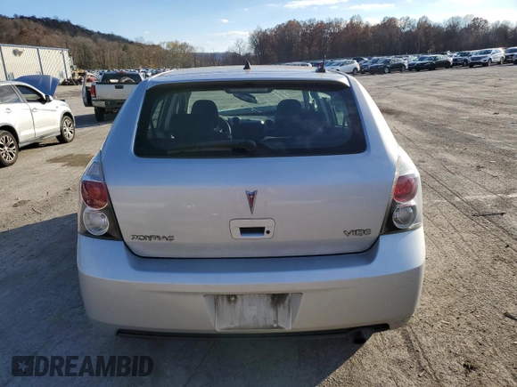2010 Pontiac Vibe w/1SA with VIN 5Y2SP6E88AZ409284, listed as a Copart auction lot 79465834 with 99,526 mi miles and Salvage Title. Bid and sale history available at carsss.com. Image 6.