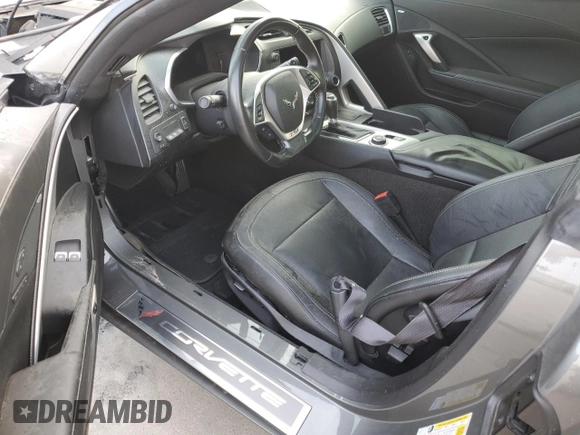 2016 Chevrolet Corvette Z51 2LT with VIN 1G1YK3D76G5122941, listed as a Copart auction lot 53631844 with 58,104 mi miles and Clean Title. Bid and sale history available at carsss.com. Image 8.