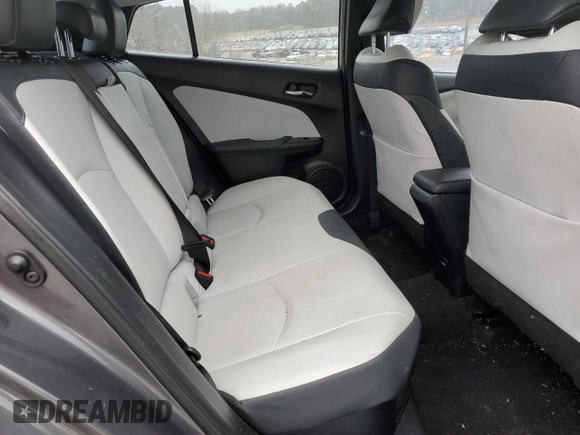 2016 Toyota Prius Four with VIN JTDKARFU7G3517079, listed as a Copart auction lot 89255495 with 133,108 mi miles and Salvage Title. Bid and sale history available at carsss.com. Image 10.