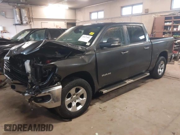 2020 Ram 1500 Big Horn with VIN 1C6SRFFT8LN394980, listed as a IAAI auction lot 41677436 with 93,654 mi miles. Bid and sale history available at carsss.com. Image 18.