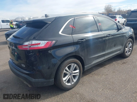 2020 Ford Edge SEL with VIN 2FMPK3J98LBB09974, listed as a IAAI auction lot 41809039 with 36,472 mi miles and . Bid and sale history available at DreamBid. Image 4.