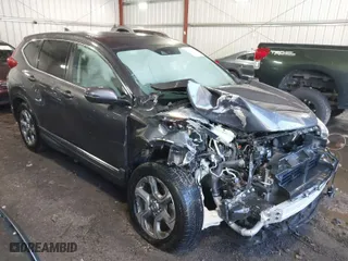 2018 Honda CR-V EX with VIN 7FARW1H53JE050085, listed as a IAAI auction lot 41582375 with 70,612 mi miles. Bid and sale history available at carsss.com. Image 1.