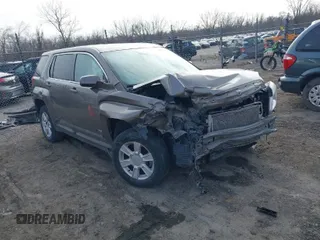 2010 GMC Terrain SLE-1 with VIN 2CTALBEW3A6337330, listed as a IAAI auction lot 41548887 with 150,453 mi miles. Bid and sale history available at carsss.com. Image 1.