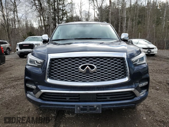 2019 Infiniti QX80 LUXE with VIN JN8AZ2NE8K9232889, listed as a Copart auction lot 53538575 with 96,642 mi miles and Clean Title. Bid and sale history available at carsss.com. Image 5.