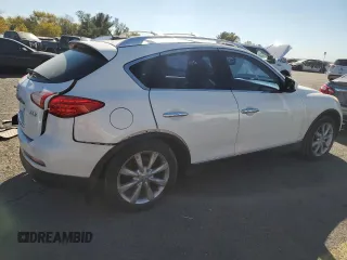 2008 Infiniti EX Journey with VIN JNKAJ09F38M361699, listed as a Copart auction lot 76582944 with 195,003 mi miles and Salvage Title. Bid and sale history available at DreamBid. Image 3.