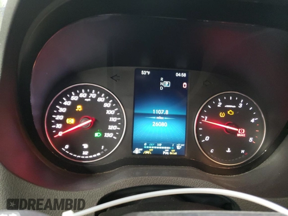 2021 Mercedes-Benz Sprinter with VIN W1Y4DBHY5MT050114, listed as a Copart auction lot 46588025 with 26,080 mi miles and Salvage Title. Bid and sale history available at DreamBid. Image 9.