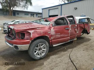 2007 Dodge 1500 Laramie with VIN 1D7HU18297S241983, listed as a Copart auction lot 61388245 with Not provided miles and Non repairable. Bid and sale history available at DreamBid. Image 1.