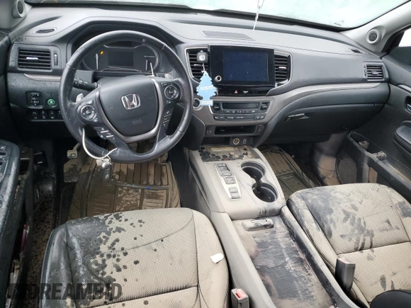2022 Honda Ridgeline RTL-E with VIN 5FPYK3F71NB039764, listed as a Copart auction lot 52615235 with Not provided miles and Non repairable. Bid and sale history available at DreamBid. Image 8.