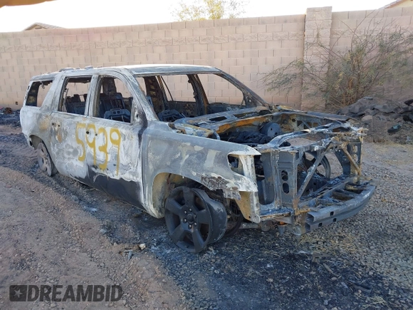 2019 Chevrolet Suburban LT with VIN 1GNSCHKC2KR395939, listed as a IAAI auction lot 41407596 with Not Provided miles and . Bid and sale history available at DreamBid. Image 1.