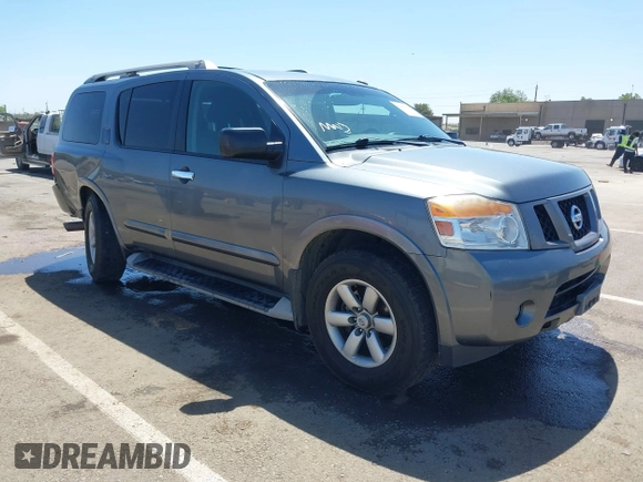 2014 Nissan Armada SV z VIN 5N1AA0NC3EN606418, wystawiony jako IAAI lot #42189969 z przebiegiem 120 912 mil mil oraz . Historia ofert i sprzedaży dostępna na DreamBid. Obrazek 1.