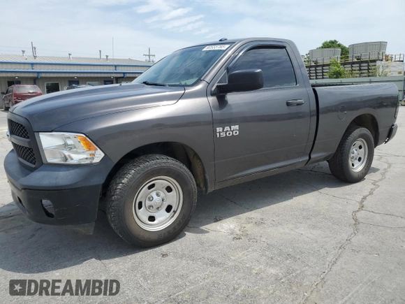 2017 Ram 1500 Tradesman with VIN 3C6JR6AG2HG791672, listed as a Copart auction lot 60555785 with 174,891 mi miles and Clean title. Bid and sale history available at DreamBid. Image 1.