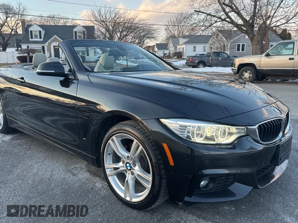 2017 BMW 4 Series 430i xDrive with VIN WBA4U9C35H5H64067, listed as a Copart auction lot 42806385 with 127,439 mi miles and Clean title. Bid and sale history available at DreamBid. Image 1.