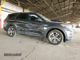 2020 Ford Explorer Platinum with VIN 1FM5K8HC8LGA41089, listed as a Copart auction lot 45485495 with 45,237 mi miles and Salvage Title. Bid and sale history available at carsss.com. Image 4.