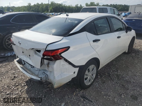 2021 Nissan Versa S with VIN 3N1CN8DV9ML896815, listed as a Copart auction lot 58724265 with 67,071 mi miles and Salvage title. Bid and sale history available at DreamBid. Image 3.